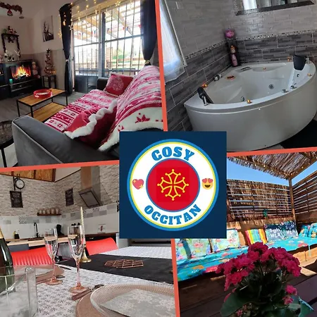 Le Cosy Occitan Villa Chaleureuse Independante Baignoire Terrasse Jardin Carcassonne Exterior foto