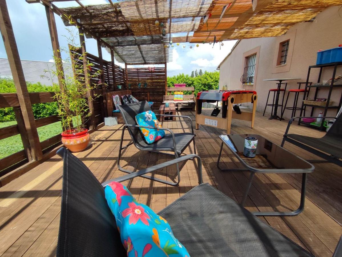 Le Cosy Occitan Chaleureuse Independante Baignoire Terrasse Jardin Vakantiehuis Carcassonne